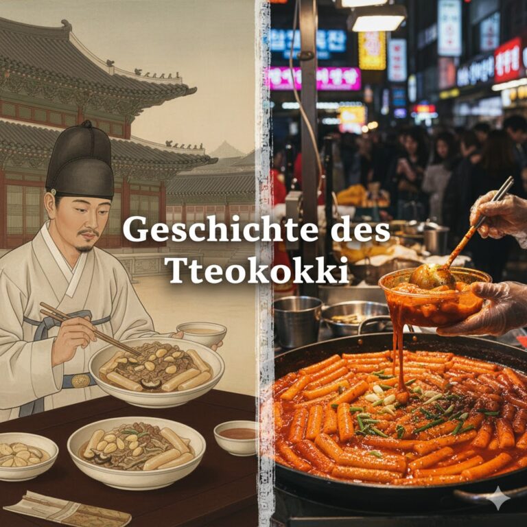 Geschichte von Tteokbokki vom königlichen Hof zum koreanischen Street Food