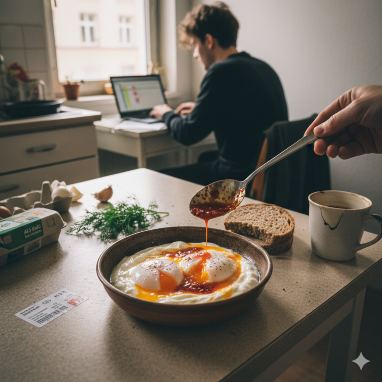 Gesundes Frühstück Berlin Studenten unter 5 Euro Cilbir Rezept WG Küche