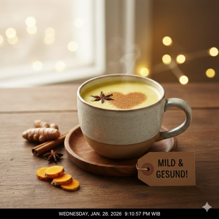Golden Milk für Kinder Rezept mild Kurkuma Latte gesund Berlin