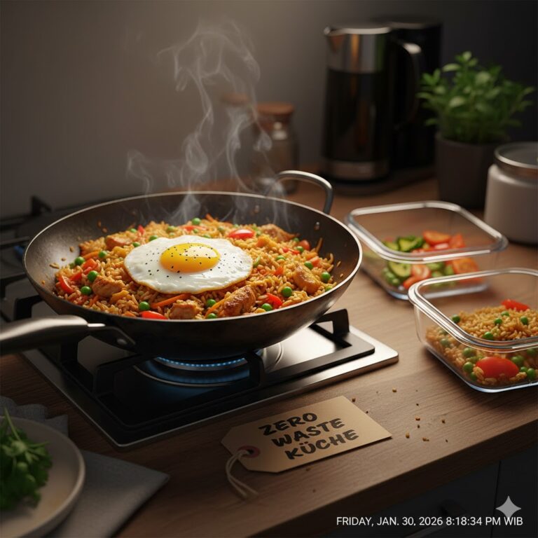 Nasi Goreng Reste verwerten Tipps Zero Waste Küche Berlin