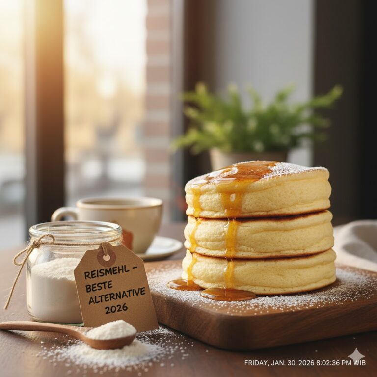 Reismehl beste Alternative für Pfannkuchen glutenfrei backen Tipps