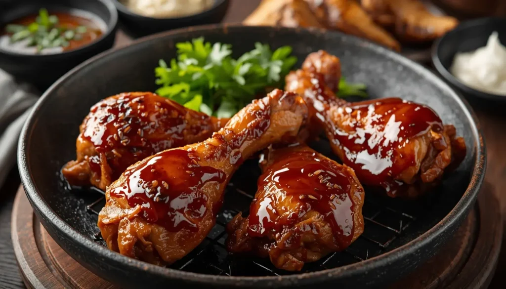Ein Vergleich zwischen knusprigem Korean BBQ Chicken und traditionellem Hwaro-gui Tischgrill.