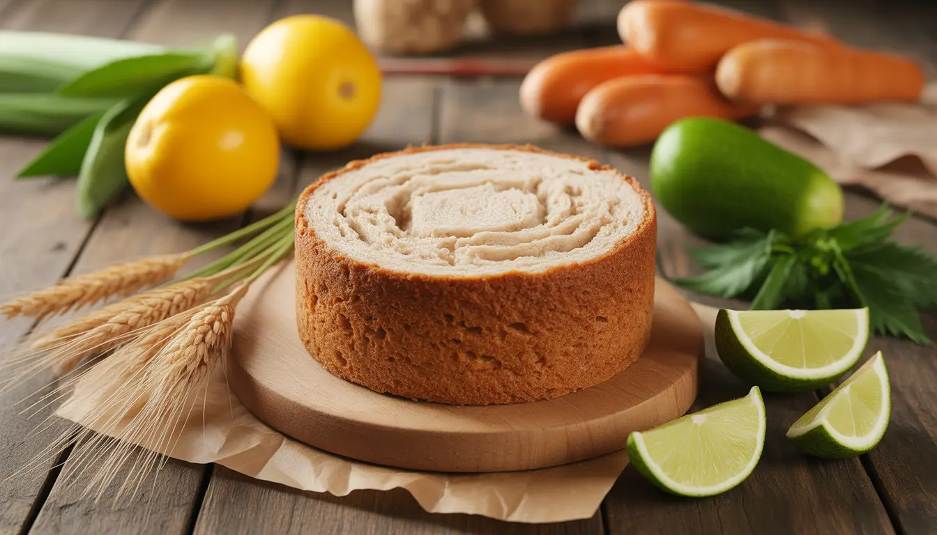 Goldbraun frittierte indonesische Gemüsepuffer (Bakwan Sayur) auf einem Gitter, extrem knusprige Textur sichtbar, serviert mit grünen Chilis, 16:9 Format.