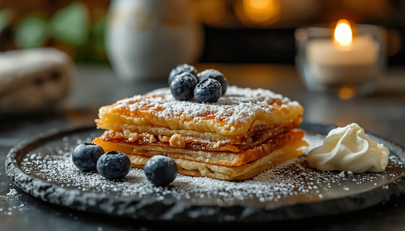 Low Carb Kaiserschmarrn Rezept zuckerfrei und kohlenhydratarm mit Mandelmehl.