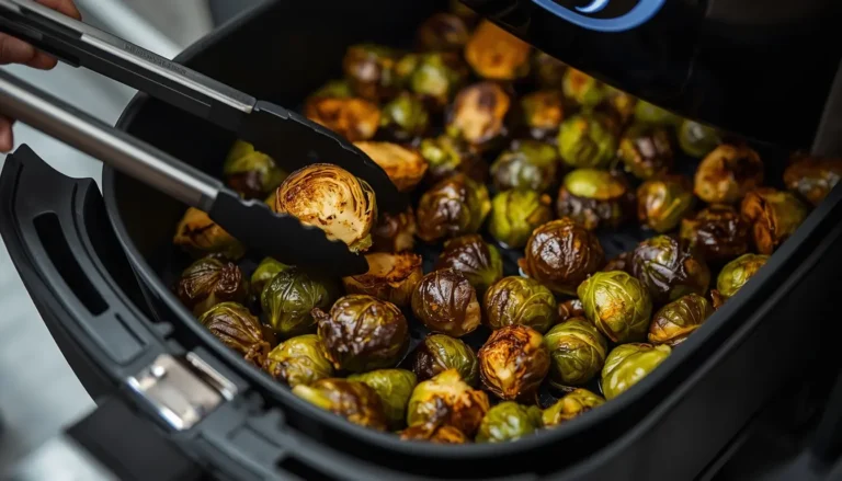 Rosenkohl Rezepte Airfryer: Extrem krosser Rosenkohl ohne viel Öl.