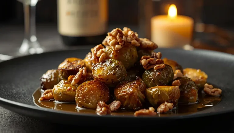 Raffinierte Rosenkohl Rezepte mit Honig und Walnüssen für Gäste.
