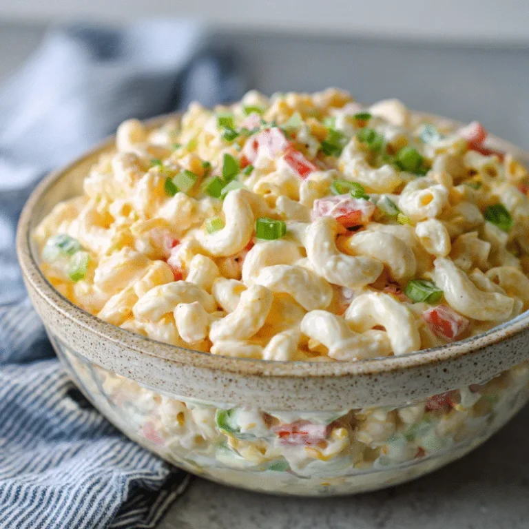 Amish Macaroni Salad – Ein cremiger Nudelsalat-Klassiker aus den USA