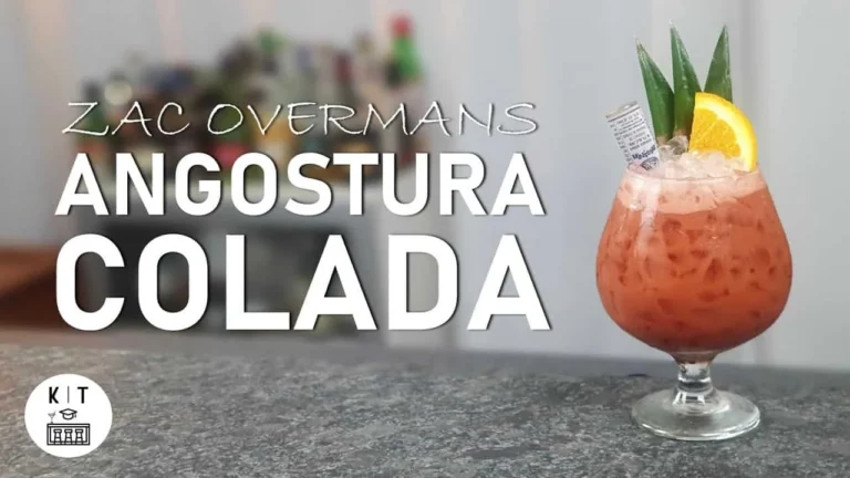 Angostura Colada: Der außergewöhnliche Cocktail mit Bitters und Kokos