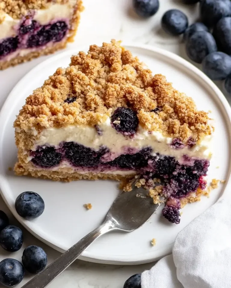 Blaubeer-Crumble-Riegel: Ein einfaches Dessert für jeden Tag