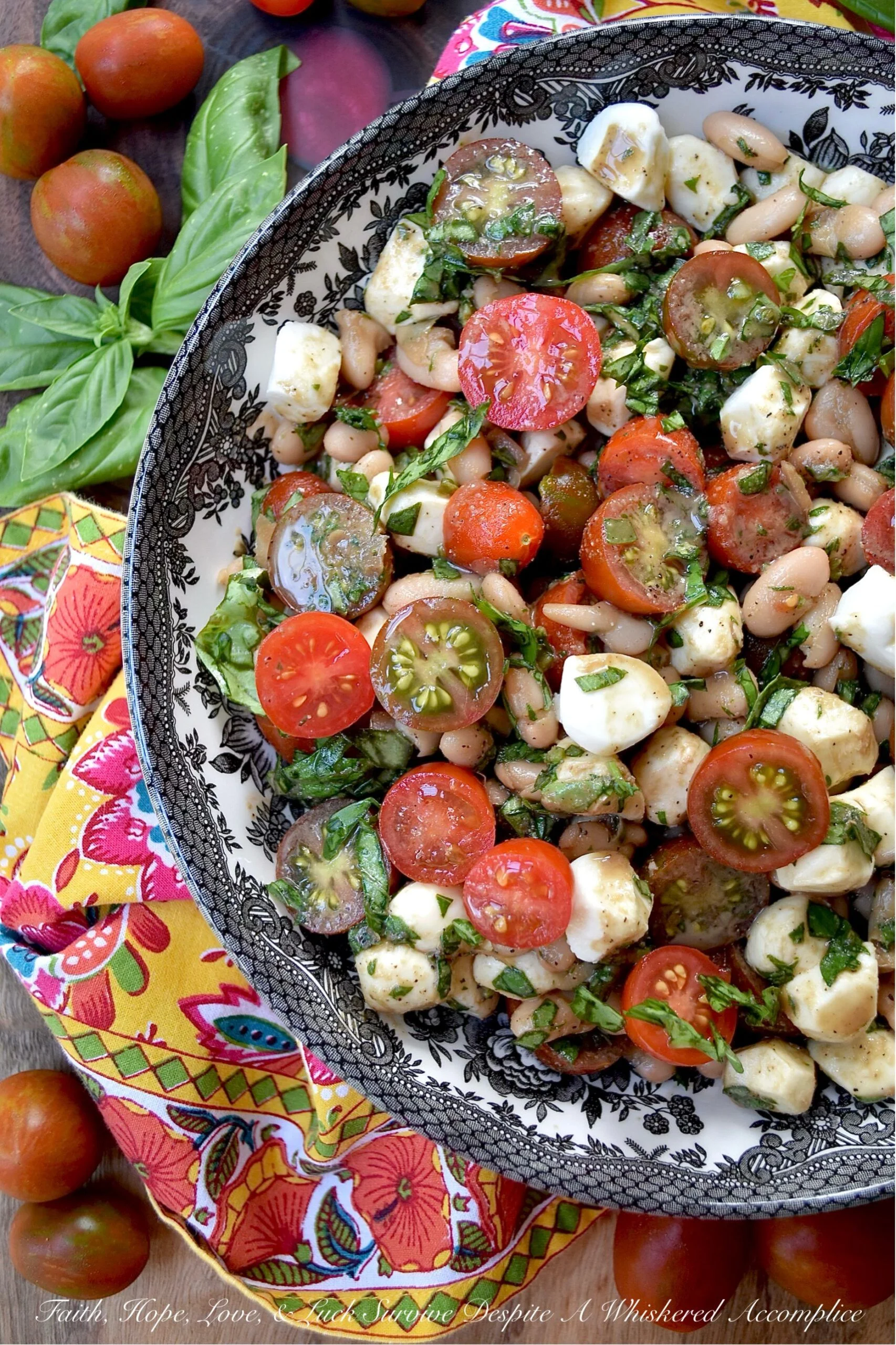 Caprese Dense Bean Salad: Der herzhafte Sommer-Salat mit Bohnen