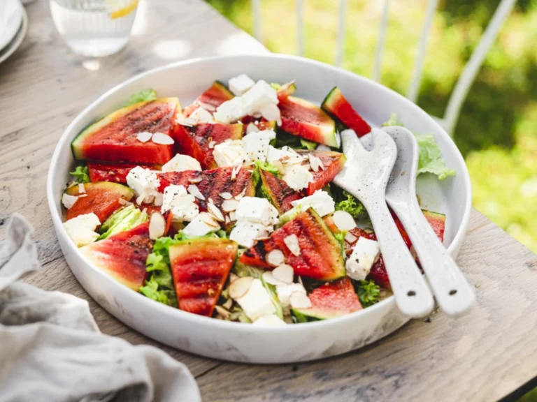 Das 3-Zutaten-Wassermelonenrezept, das ich den ganzen Sommer mache