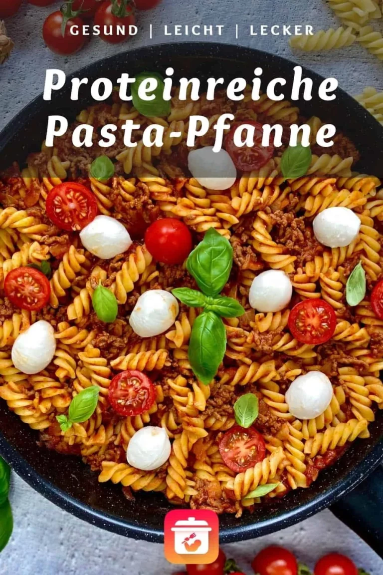 Das proteinreiche Mittelmeer-Pasta-Abendessen, das ich nicht aufhören kann zu kochen