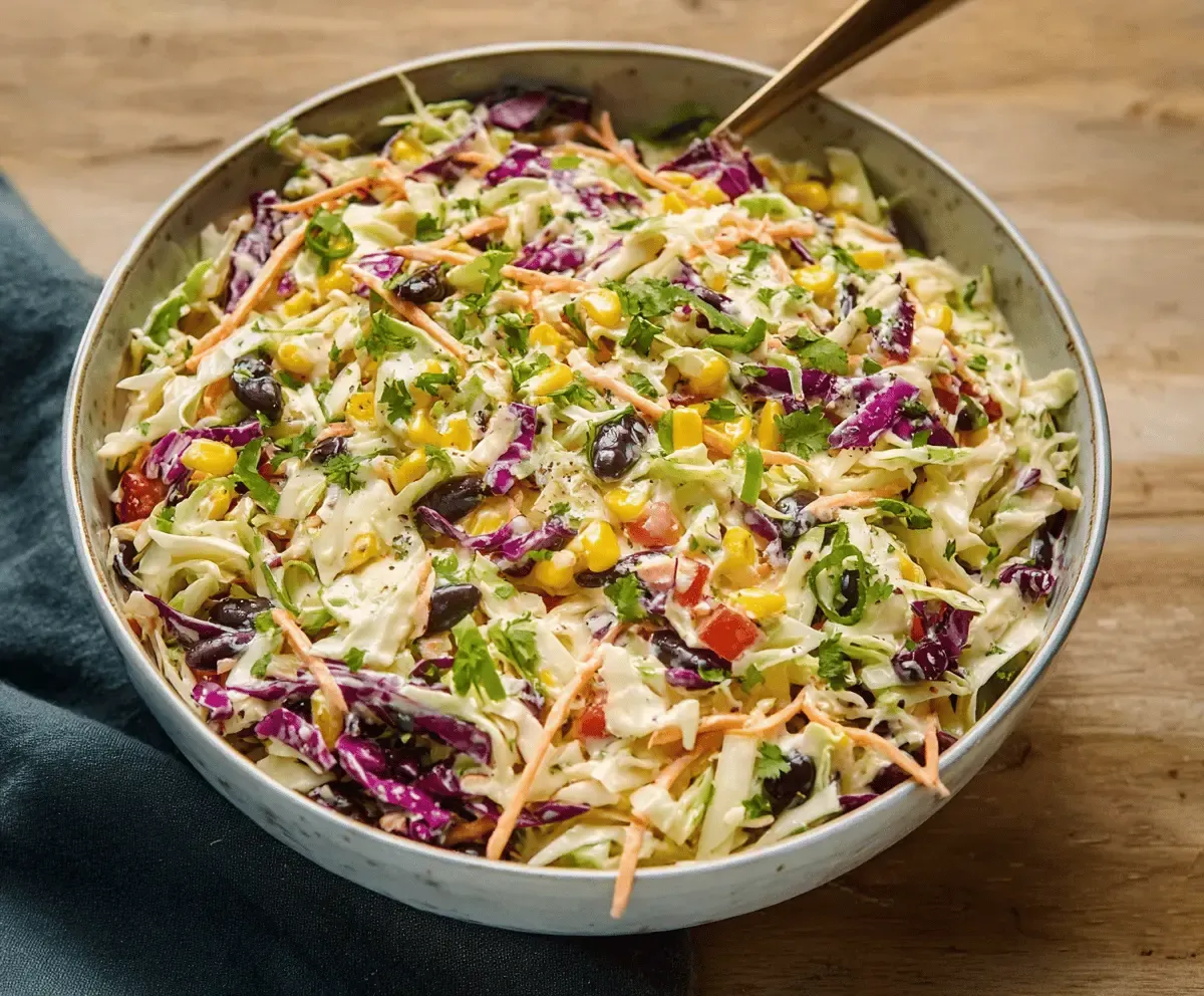 Der 10-Minuten Cowboy Coleslaw: Das ultimative Sommerparty-Rezept ohne viel Schnippelei