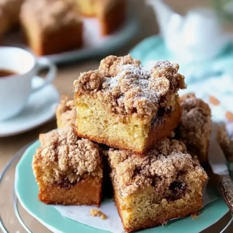 Der perfekte Coffee Cake mit Zimtstreusel – saftig, buttrig und unwiderstehlich