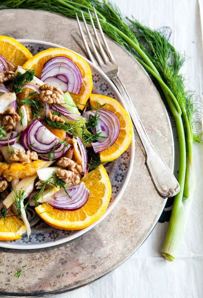 Fenchel-Orangen-Salat für den perfekten Verdauungsspaziergang – inspiriert von Hoda Kotb