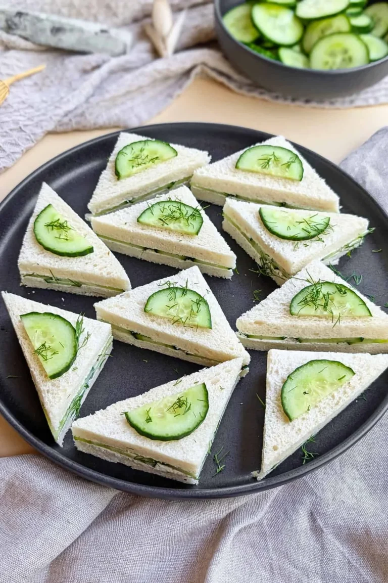 Kühler, knackiger Gurken-Sandwich: Mein Faulenz-Mittag