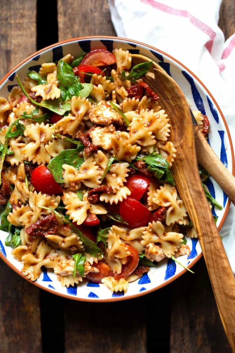 Mein italienischer Nudelsalat fürs Mitbring-Buffet – immer als Erstes weg