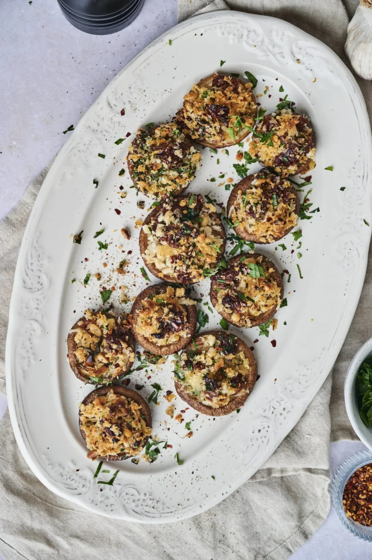 Million Dollar Stuffed Mushrooms – Luxuriöse Champignons aus dem Ofen