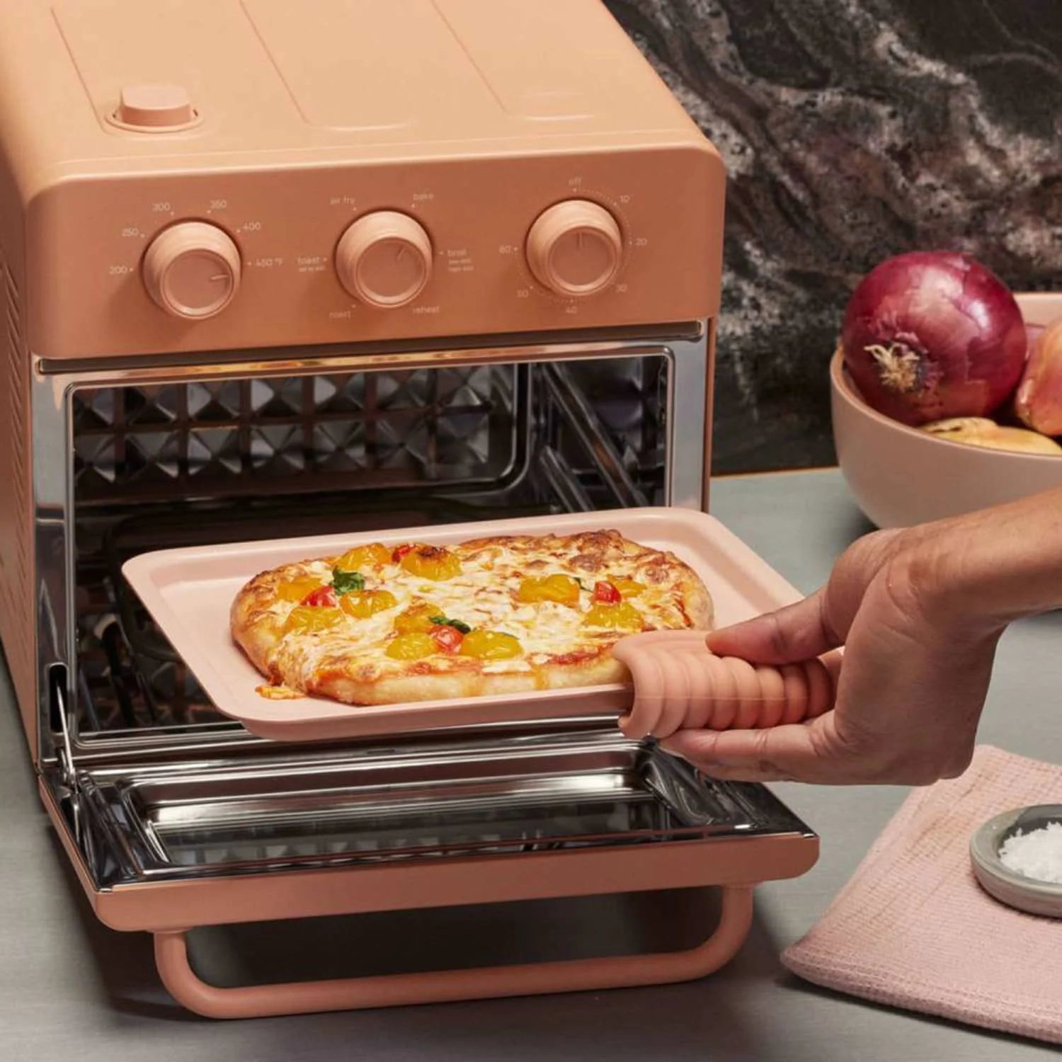 Mini-Ofen Wunder: Das perfekte Rezept für knusprige Toaster-Pizza