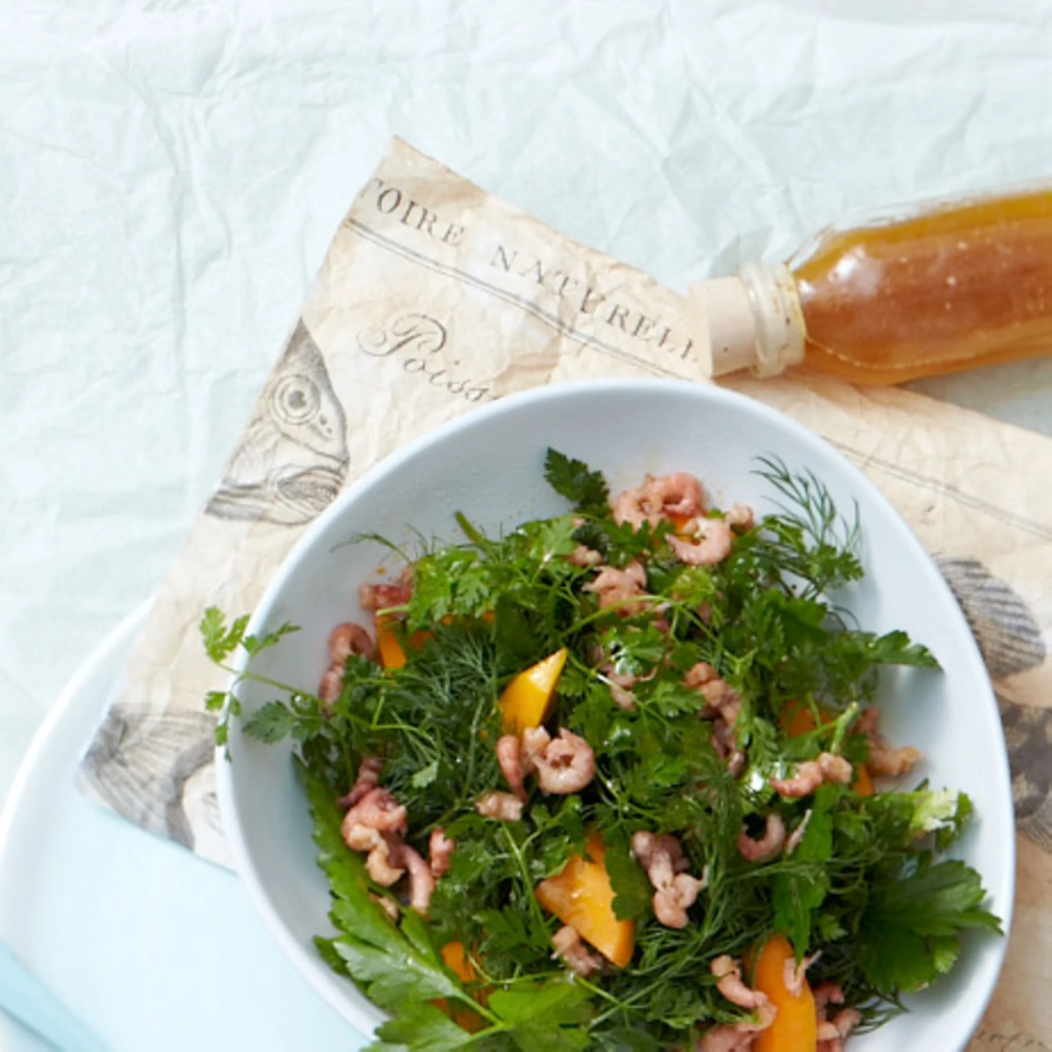 Nordseekrabben-Salat mit Zitrus-Dressing: Sommerliche Küsten-Vibes wie von Yeti inspiriert