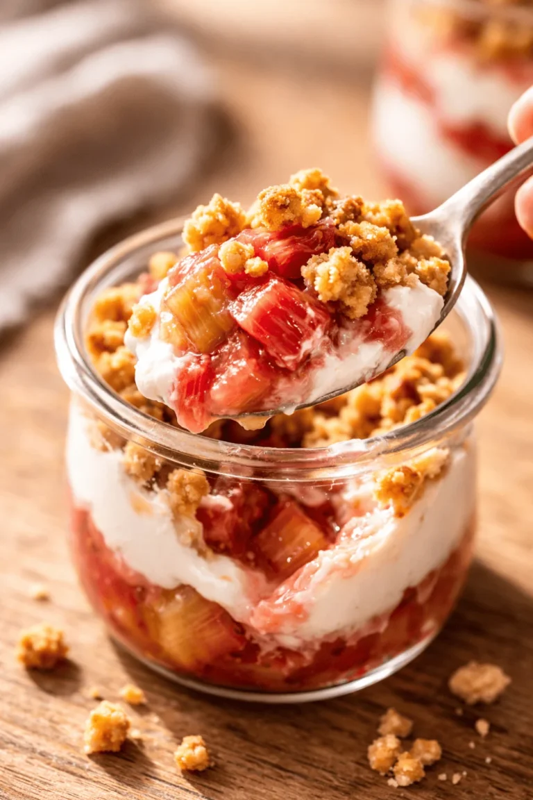Rhabarber-Crunch: Der perfekte Frühlingsgenuss aus Omas Küche
