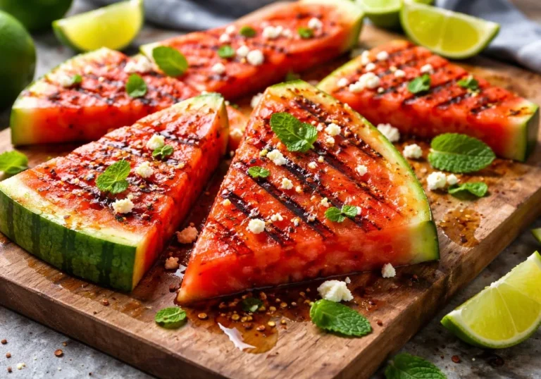 Scharf gegrillte Wassermelone: Der ultimative Sommer-Hit für Ihren Grill
