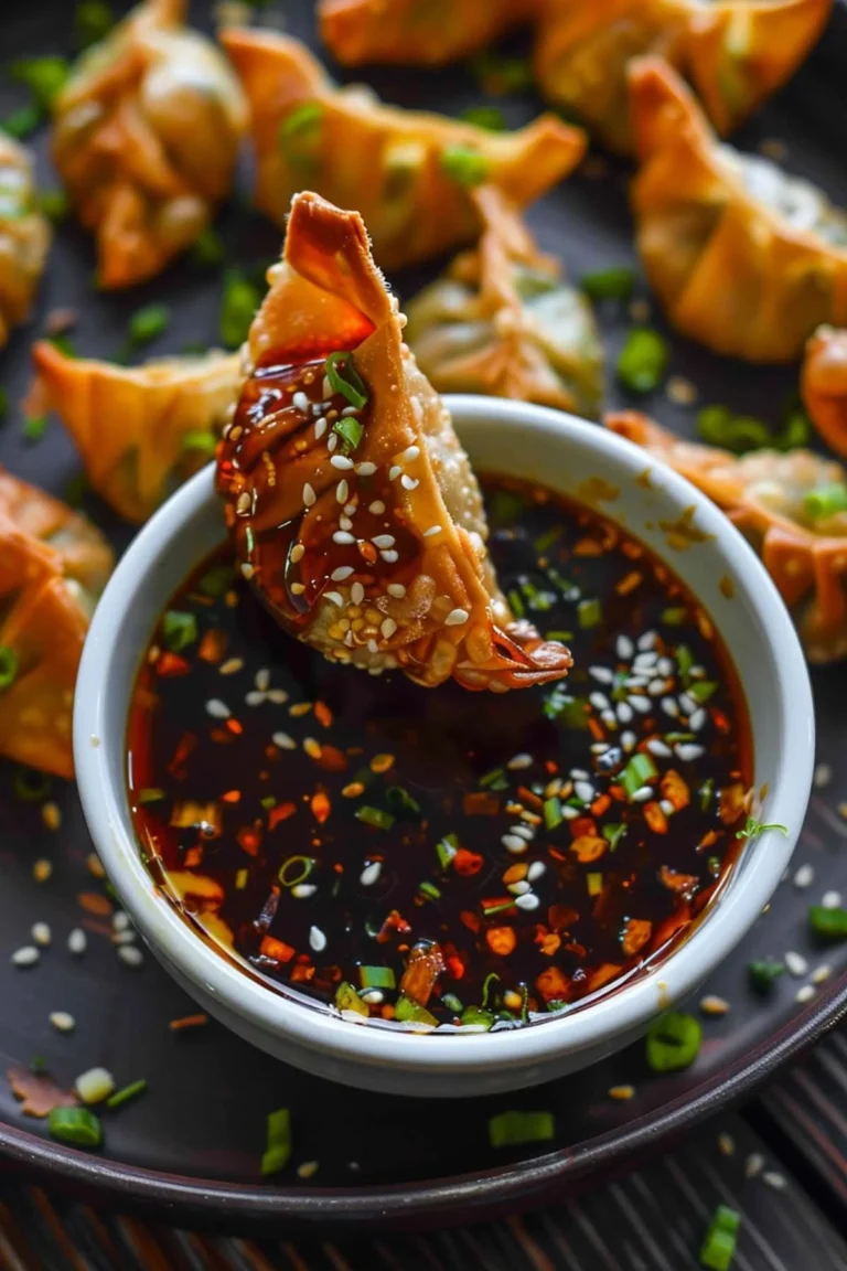 Selbstgemachte Potsticker Sauce mit Knoblauch und Ingwer – Das perfekte Dip-Rezept