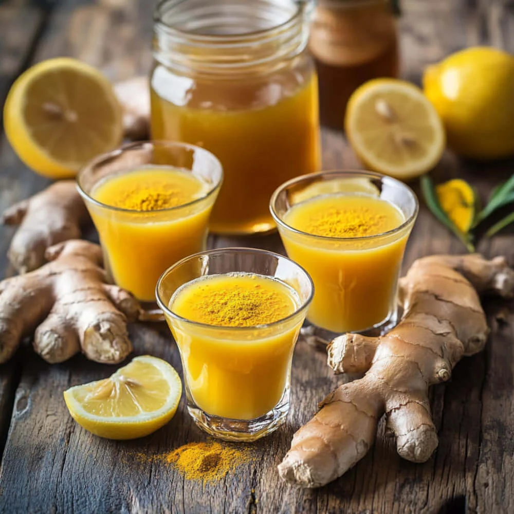 Ingwer Shot Rezepte selber machen mit Zitrone und Honig – Haltbar und effektiv gegen Erkältung